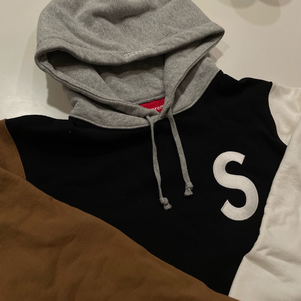 Supreme Colorblock Hoodie